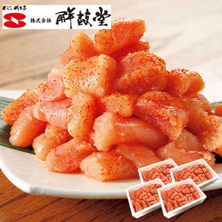 ≪会員様限定★タイムセール≫無着色博多辛子明太子切れ子１．６ｋｇ