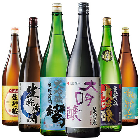 ≪５３％ＯＦＦ！≫特割！６酒蔵の生貯蔵大吟醸飲みくらべ一升瓶６本組＜第2弾＞ - 食品通販のベルーナグルメ【公式】