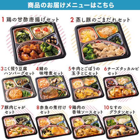宅菜便　塩分2.0ｇ以下のおかず20食（20種×1食）