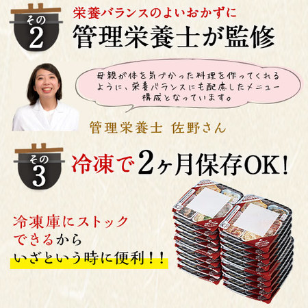 宅菜便　しっかり味のボリュームおかず20食（20種×1食）