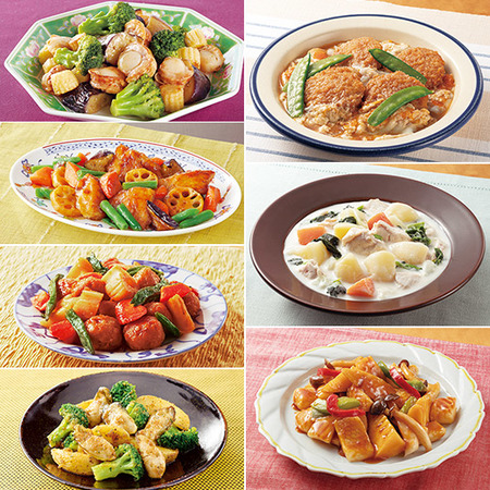 【アウトレットセール！約４６％ＯＦＦ！】サッとつくれる７種メインディッシュAセット