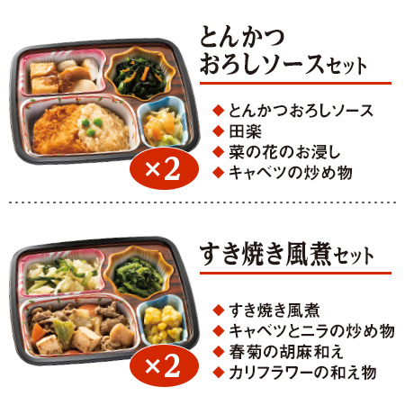 宅菜便　お肉好きのための満足御膳20食【単品】