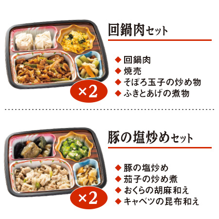 宅菜便　お肉好きのための満足御膳20食【単品】