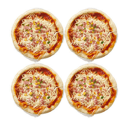 ≪ＷＥＢ限定★約３９％オフ！≫モッツァレラとゴーダのチーズ香るミックスピザ４枚