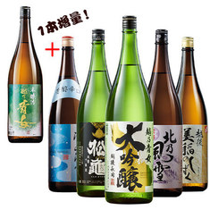 日本酒人気ランキング1位_≪５６％ＯＦＦ！≫家呑み応援！新潟地酒飲みくらべ一升瓶５本組＋１本増量【第2弾】