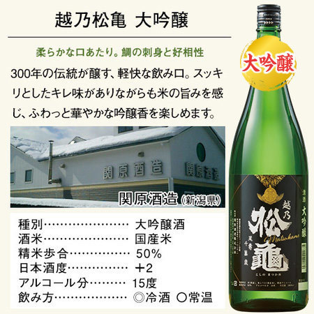 ≪５４％ＯＦＦ！！≫家呑み応援！新潟地酒飲みくらべ一升瓶５本組+1本増量＜第５弾＞（越乃銀峰）