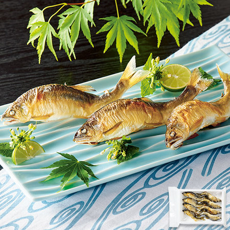 国産あゆの踊り焼き８尾