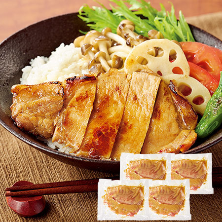 ≪ＷＥＢ限定★約４２％ＯＦＦ！≫国産豚ロースのもろみみそ漬４袋