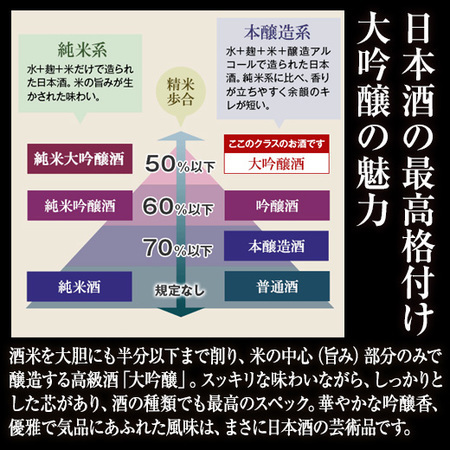 全国５蔵オリジナル大吟醸パック酒５本組