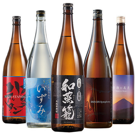 ≪５０％ＯＦＦ！≫薩摩五蔵いも焼酎飲くらべ一升瓶５本組＜第２弾＞