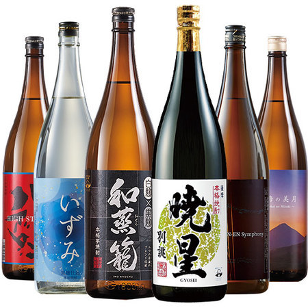 ≪５１％ＯＦＦ！≫薩摩六蔵いも焼酎飲くらべ一升瓶６本組＜第２弾＞