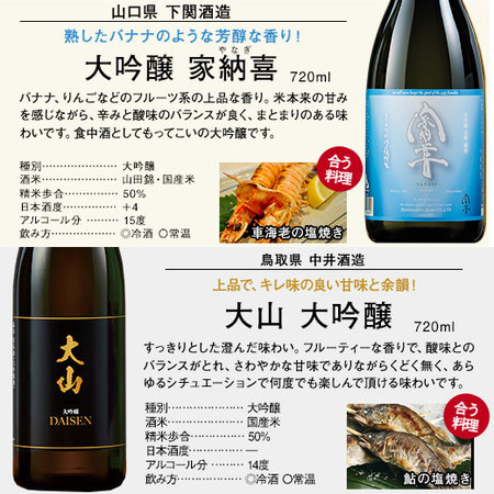 ≪５１％ＯＦＦ！≫特割！全国１０酒蔵の大吟醸飲比１０本＜第４弾＞