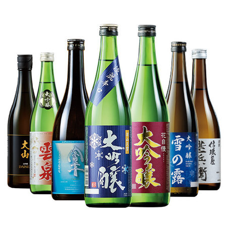 ≪４２％ＯＦＦ！≫特割！全国７酒蔵の大吟醸飲みくらべ７本組