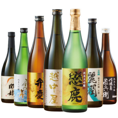 ≪４５％ＯＦＦ！≫特割！全国7酒蔵の純米大吟醸飲みくらべ7本組