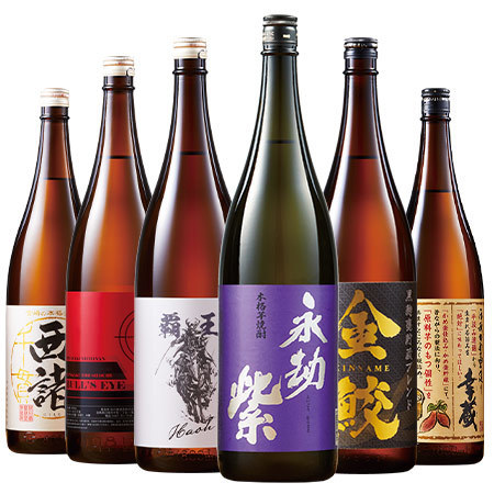 ≪５０％ＯＦＦ！≫特割！宮﨑六蔵いも焼酎飲みくらべ一升瓶６本組