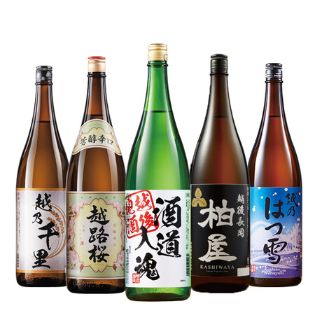 ≪４２％ＯＦＦ！≫特割！越乃五蔵晩酌飲みくらべ一升瓶５本組＜第５弾＞