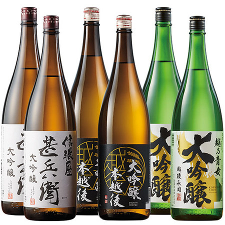 ≪４５％ＯＦＦ！≫ベルーナオリジナル受賞酒一升瓶６本組