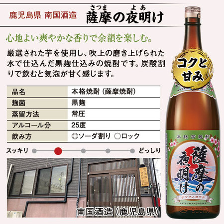 ≪５１％ＯＦＦ！≫特割！薩摩六蔵芋焼酎飲みくらべ一升瓶６本組Ⅱ