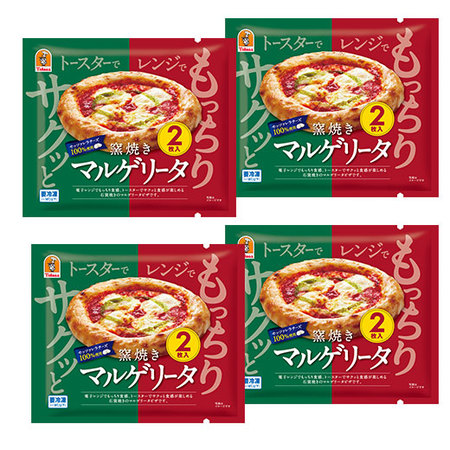 レンジでもっちりマルゲリータ８枚