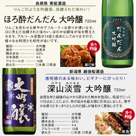 ≪会員様限定★タイムセール≫全国１０酒蔵の大吟醸飲みくらべ１０本組＜第４弾＞