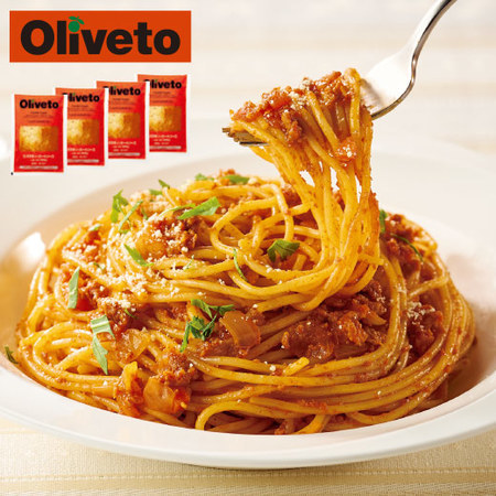 Ｏｌｉｖｅｔｏ　ミートソーススパゲッティ４食