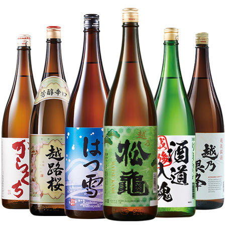 ≪４９％ＯＦＦ！≫特割！越乃六蔵晩酌飲みくらべ一升瓶６本組＜第７弾＞