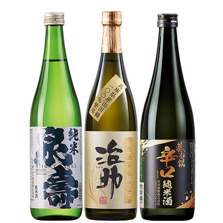 ≪５８％ＯＦＦ！≫至福の全国地酒飲みくらべ３本組