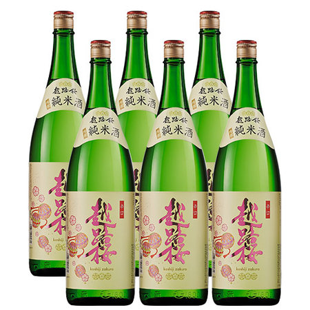 ≪ＷＥＢ限定★在庫販売！７０％ＯＦＦ！≫越路桜　純米酒　6本組