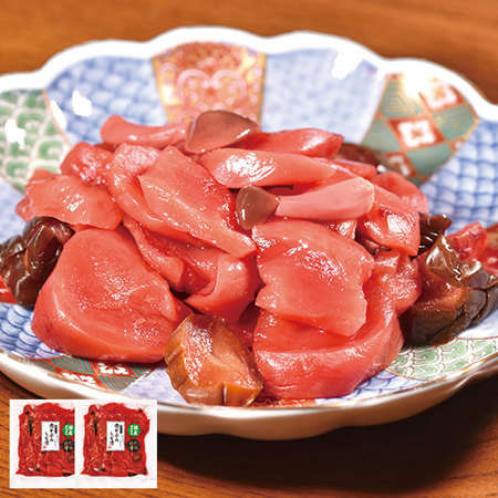 昔ながらの赤かぶらしな漬２袋