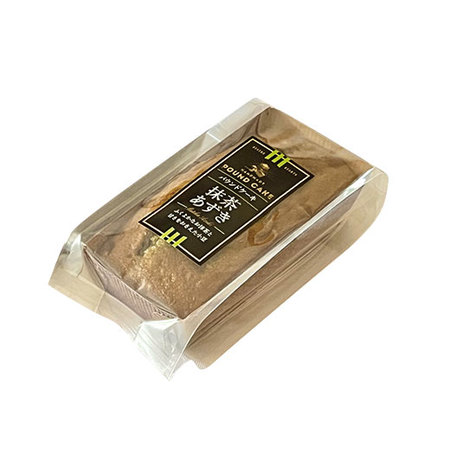 抹茶あずきのパウンドケーキ