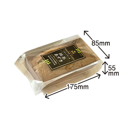 抹茶あずきのパウンドケーキ