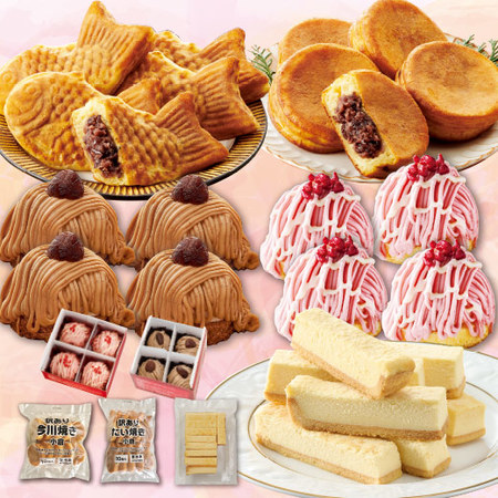 人気スイーツよくばりセット