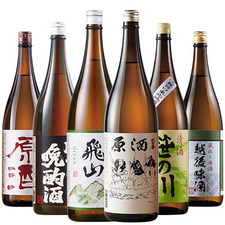 ≪４７％ＯＦＦ！≫特割！日本全国の地酒原酒飲みくらべ一升瓶6本組＜第４弾＞