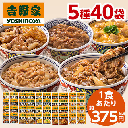 吉野家よくばり５種４０袋