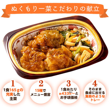 宅菜便　ぬくもり一菜お試し３０食（Bセット）