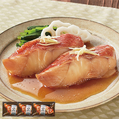 湯せんで簡単！赤魚の生姜煮３袋
