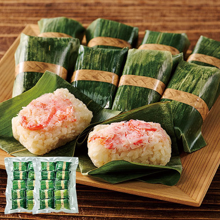 レンジで簡単！笹巻かにめし２０個