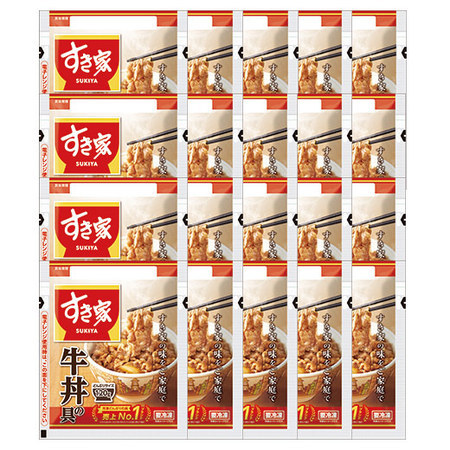 すき家　牛丼の具２０袋