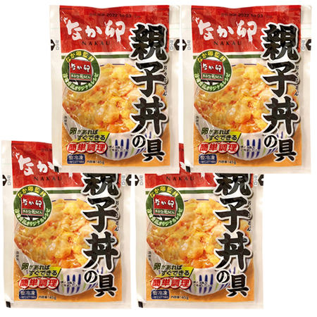 なか卯　親子丼の具４食