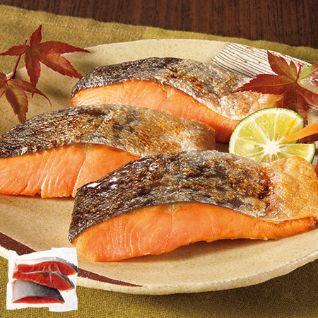 三陸産　銀鮭寒風干し３切