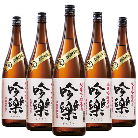 ≪ＷＥＢ限定★在庫販売！６６％ＯＦＦ！≫純米吟醸原酒 生 吟楽５本組