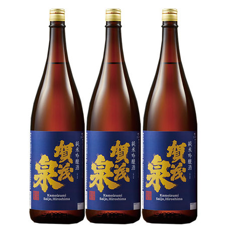 ≪ＷＥＢ限定★在庫販売！５０ ％ＯＦＦ！≫賀茂泉純米吟醸　３本組