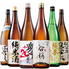 日本酒人気ランキング2位_≪５０ ％ＯＦＦ！≫利酒師厳選！燗酒飲みくらべ一升瓶６本組＜第３弾＞