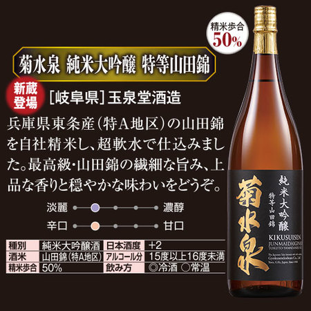 ≪５０％ＯＦＦ！≫特Ａ地区産山田錦プレミアム純米大吟醸一升瓶３本組