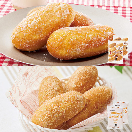 懐かしい給食の味　２種のミニ揚げパン