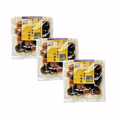 ホタテと椎茸の山海煮３袋