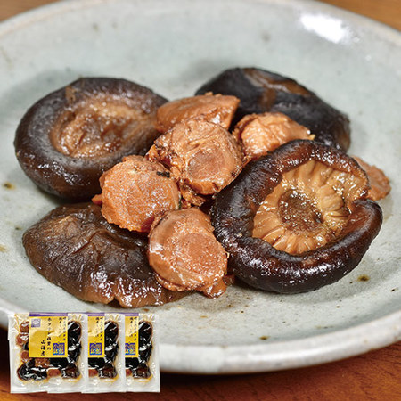 ホタテと椎茸の山海煮３袋