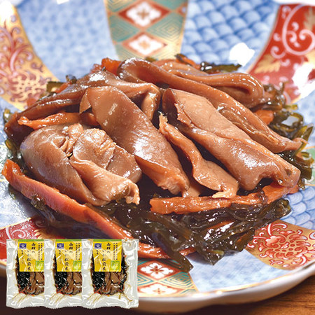 函館のいか松前煮３袋
