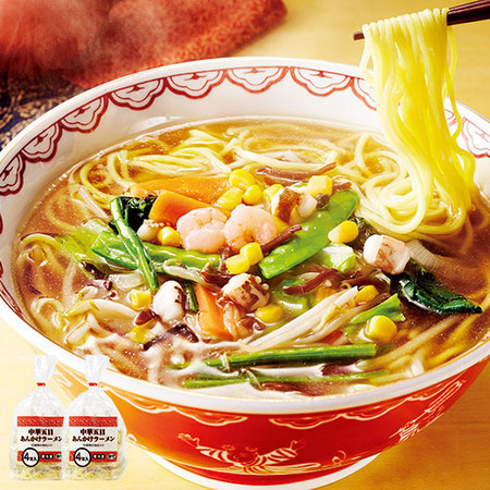 ご飯・麺・パンランキング6位中華五目あんかけラーメン８食