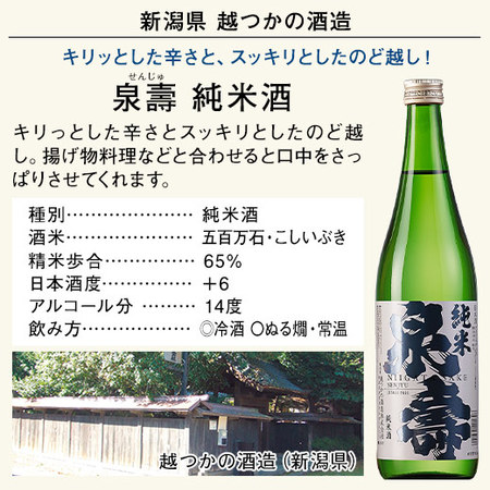 ≪ＷＥＢ限定★５２％ＯＦＦ！特別送料無料≫全国６酒蔵の純米酒６本組